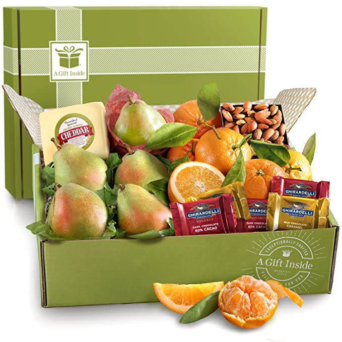  Harvest Favorites, Fruit and Gourmet Gift Box  - 819354010852