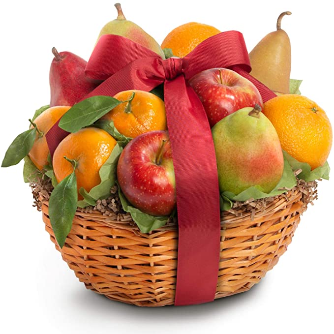  Orchard Favorites Fruit Basket Gift  - 819354010975