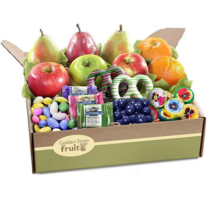  Golden State Fruit Spring Bouquet of Sweets Large Fruit Gift Box, 80 Ounce  - 819354011439