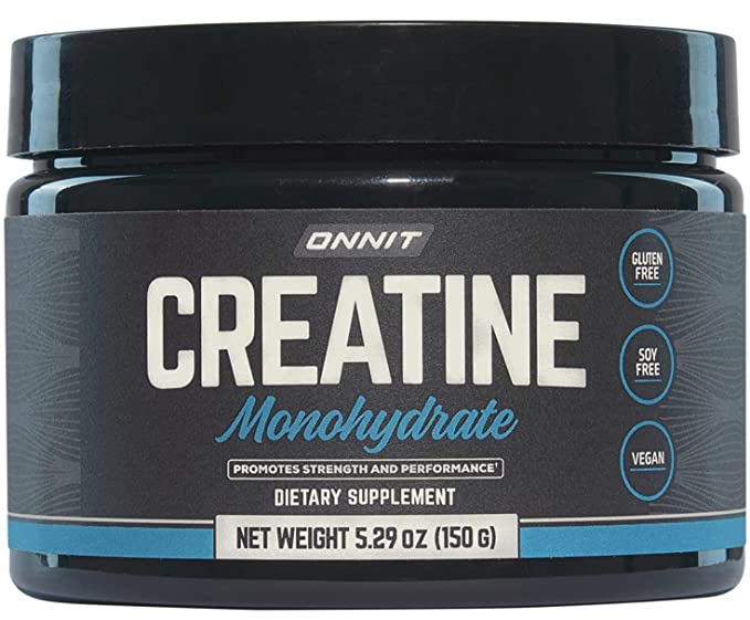 Onnit Creatine Monohydrate - 5g Per Serving (30 Serving Tub) - 819444015620
