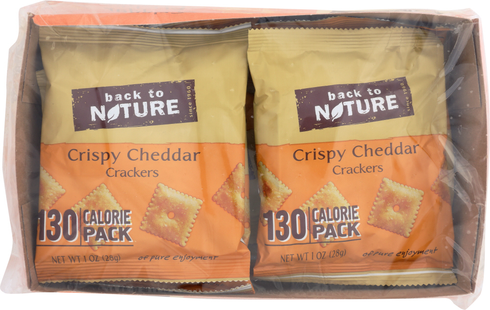 Crispy Cheddar Crackers - 819898010325