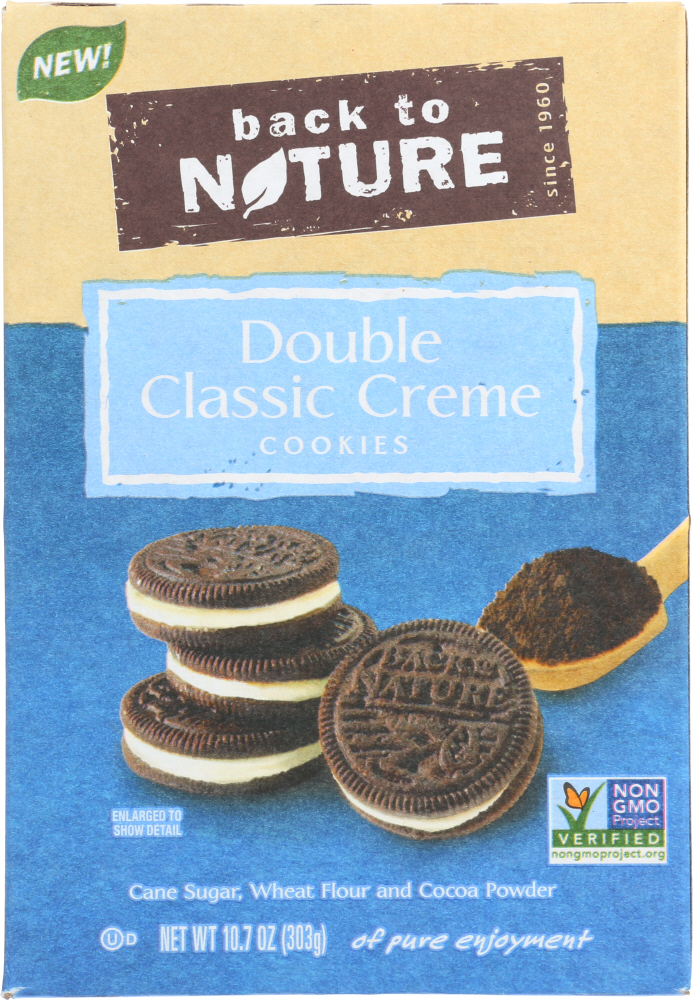 BACK TO NATURE: Cookie Double Classic Creme, 10.7 oz - 0819898011957