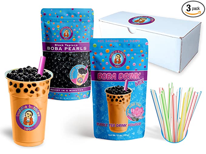 10+ Drinks Thai Boba Tea Kit - 820103863346