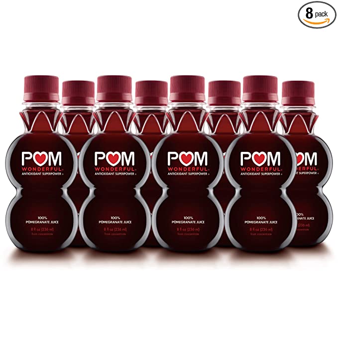  POM Wonderful, 100% Pomegranate Juice, 8 Fl Oz (Pack of 8)  - 824150481089