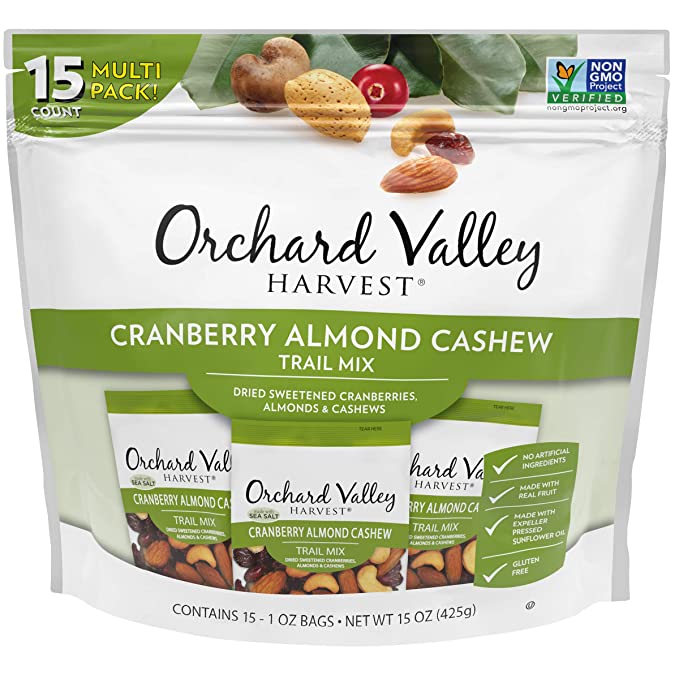 Cranberry Almond Cashew Trail Mix, Cranberry Almond Cashew - 824295136875