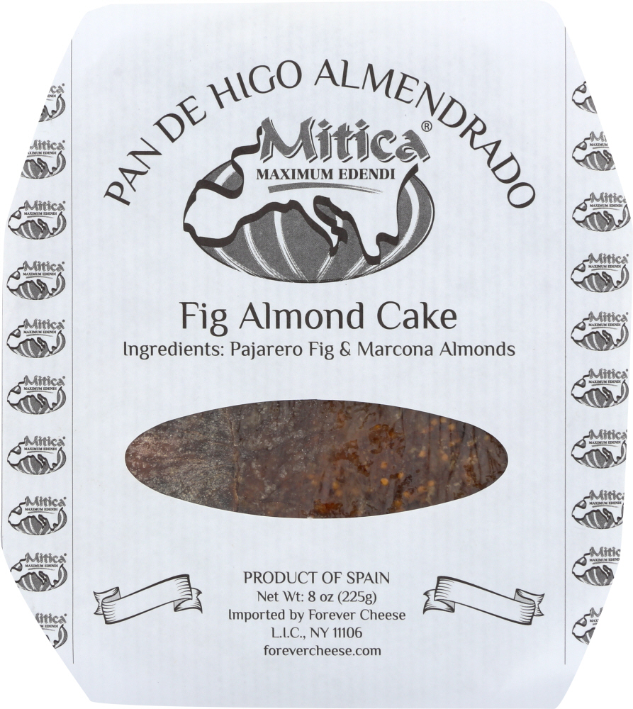 MITICA: Fig Almond Cake, 225 gm - 0825325000036