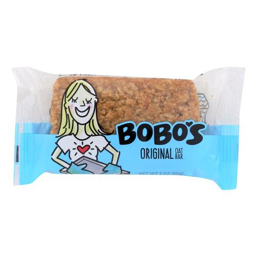 BOBOS OAT BARS: All Natural Bar Original, 3 Oz - 0829262000012