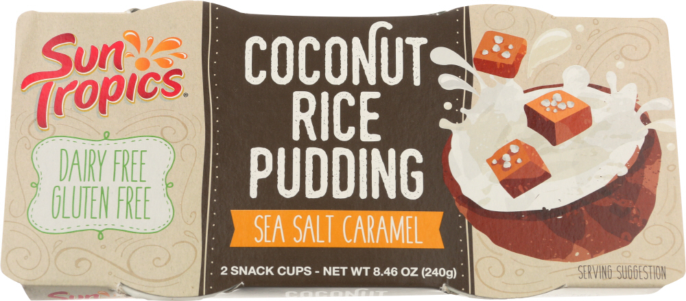 Salted Caramel Coconut Milk Rice Pudding, Salted Caramel - salted