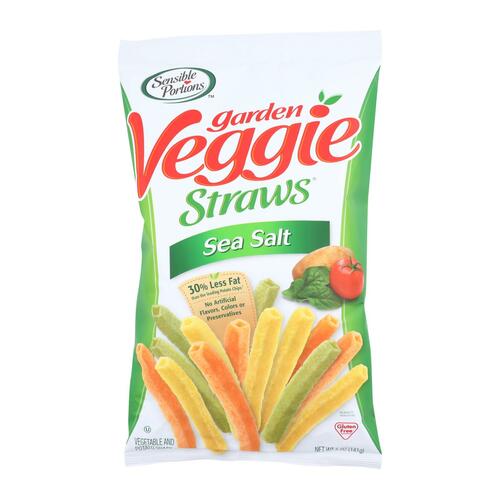 SENSIBLE PORTIONS: Garden Veggie Straws Sea Salt, 5 oz - 0829515302108