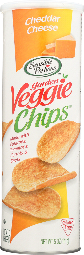 Sensible Portions, Garden Veggie Chips, Cheddar Cheese - 829515321260