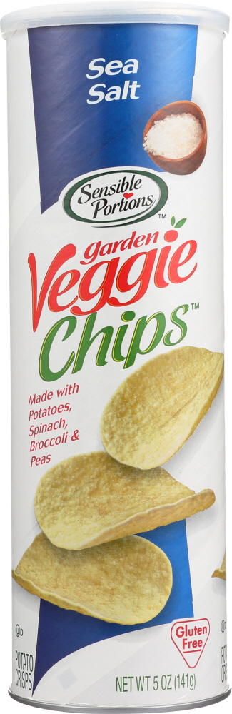 SENSIBLE PORTIONS: Sea Salt Garden Veggie Chips, 5 oz - 0829515321307