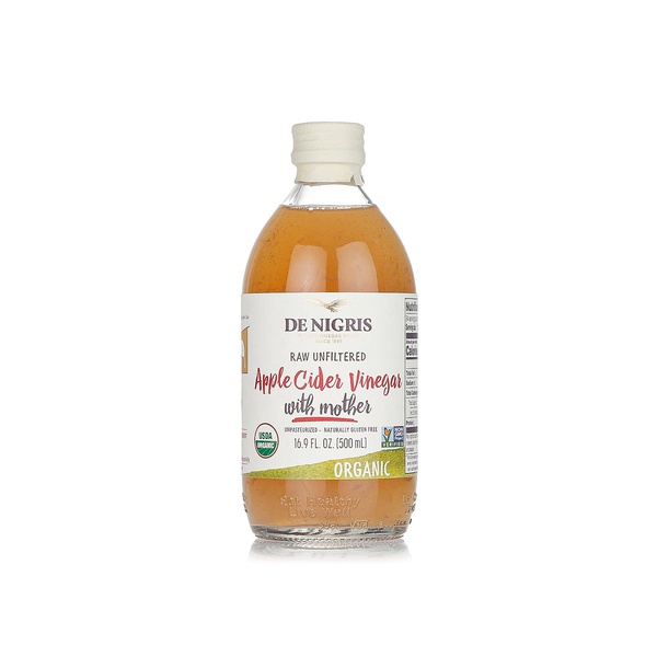 De Nigris organic, raw, unfiltered apple cider vinegar 500ml - Waitrose UAE & Partners - 8295663900