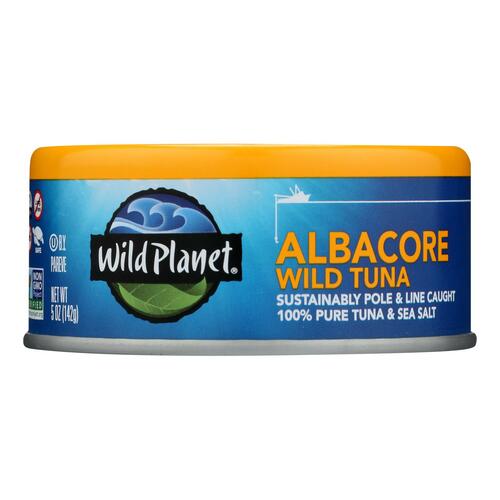 WILD PLANET: Wild Albacore Tuna, 5 oz - 0829696000534