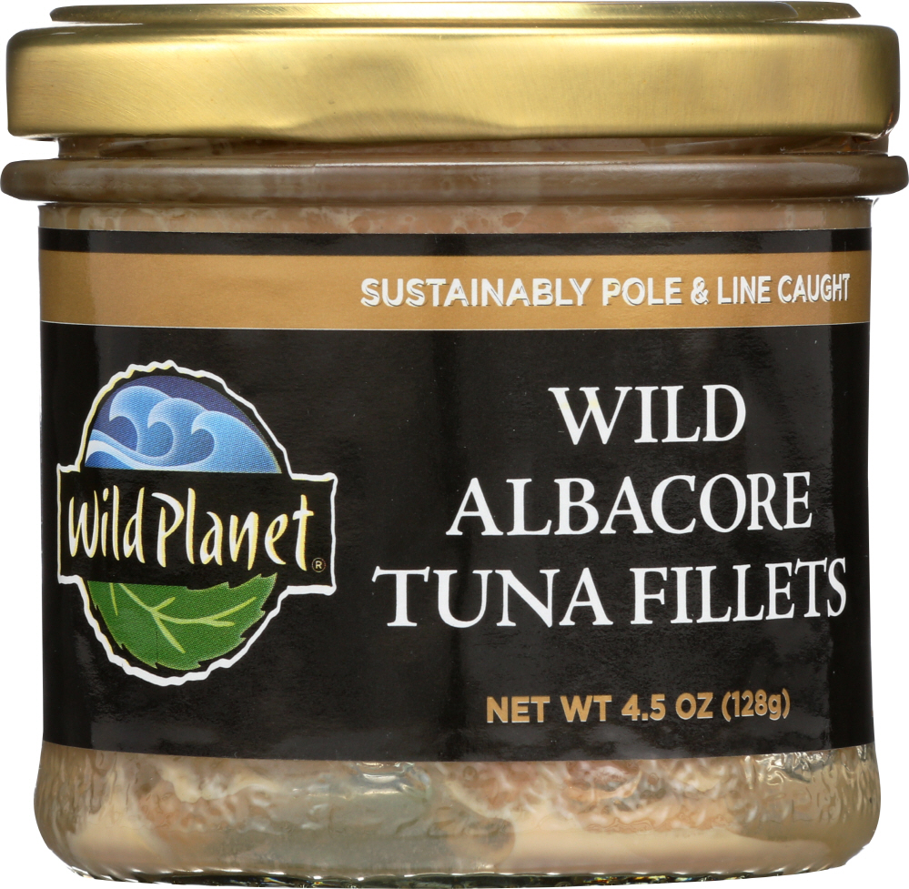 Wild Planet, Wild Albacore Tuna Fillets - 829696000558