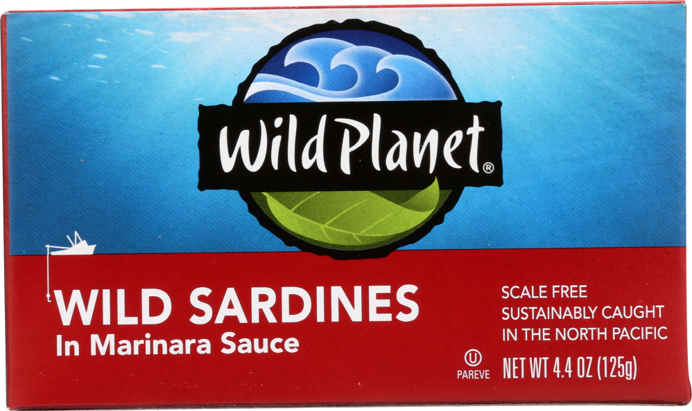 Wild Sardines In Marinara Sauce - 829696000824
