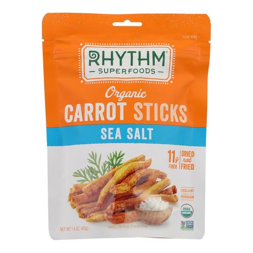 Sea Salt Organic Carrot Sticks, Sea Salt - 829739600134