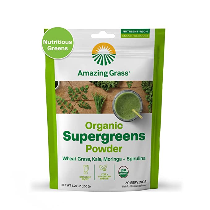 Organic Supergreens Powder - 829835006489