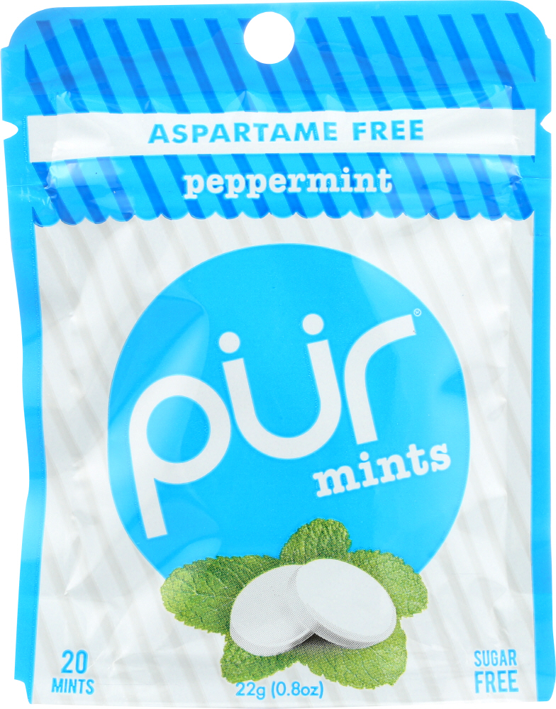 PUR: Peppermint Mints, 0.8 oz - 0830028001099
