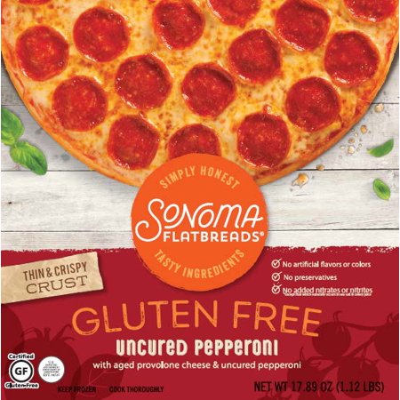Gluten-Free Thin & Crispy Crust With Aged Provolone Cheese & Uncured Pepperoni, Uncured Pepperoni - 830415009844