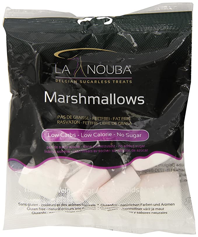  La Nouba Sugar-Free Marshmallows 2.7 Oz (6 bags)  - 830842060753
