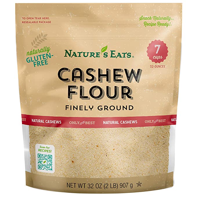  Nature's Eats Cashew Flour Finely Ground, 32 Ounce  - 832112002586