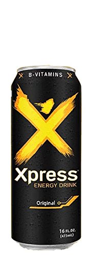 Xpress Energy Drink - Original, 16fl.oz.(Pack of 16) - 833050006629