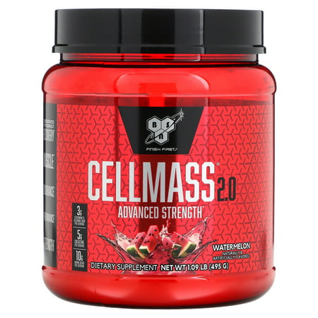 BSN - Cellmass 2.0 Advanced Strength Watermelon - 50 Servings - 1.06 lbs. - 834266002122