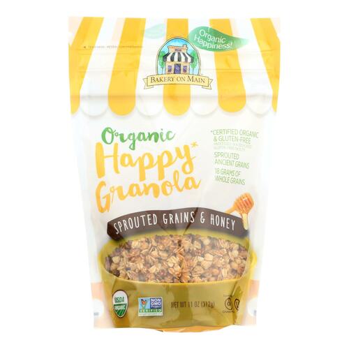  Bakery On Main Granola Sported Greens & Honey, 11 oz - sprouted