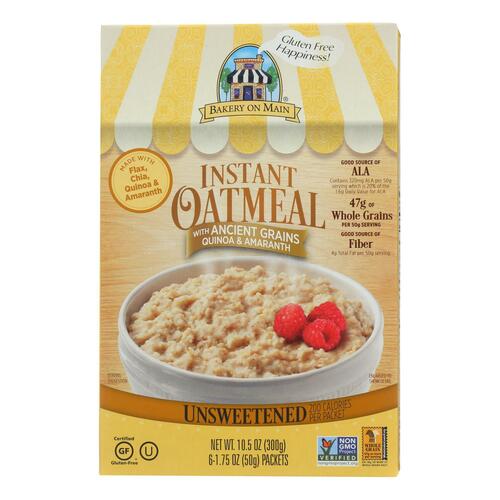 Unsweetened Instant Oatmeal - 835228007537