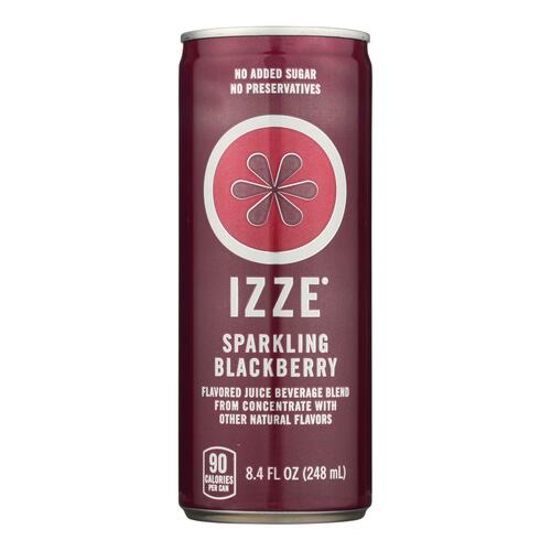 Izze Sparkling Blackberry Juice Beverage 8.4 Fluid Ounce Aluminum Can - 00836093011025