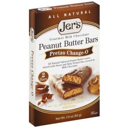 Jers Peanut Butter Bars - 837305005030