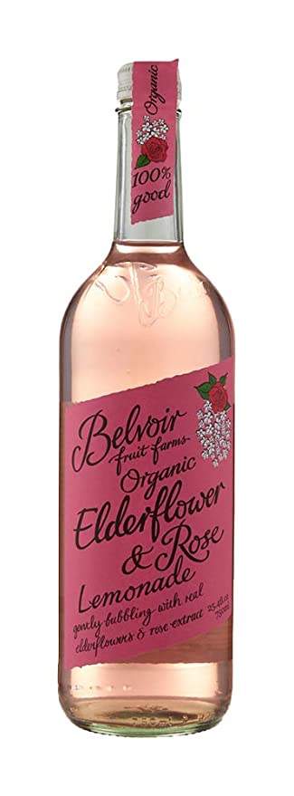 Belvoir, Lemonade Elderflower Rose Organic, 25.4 Fl Oz  - 838724000170