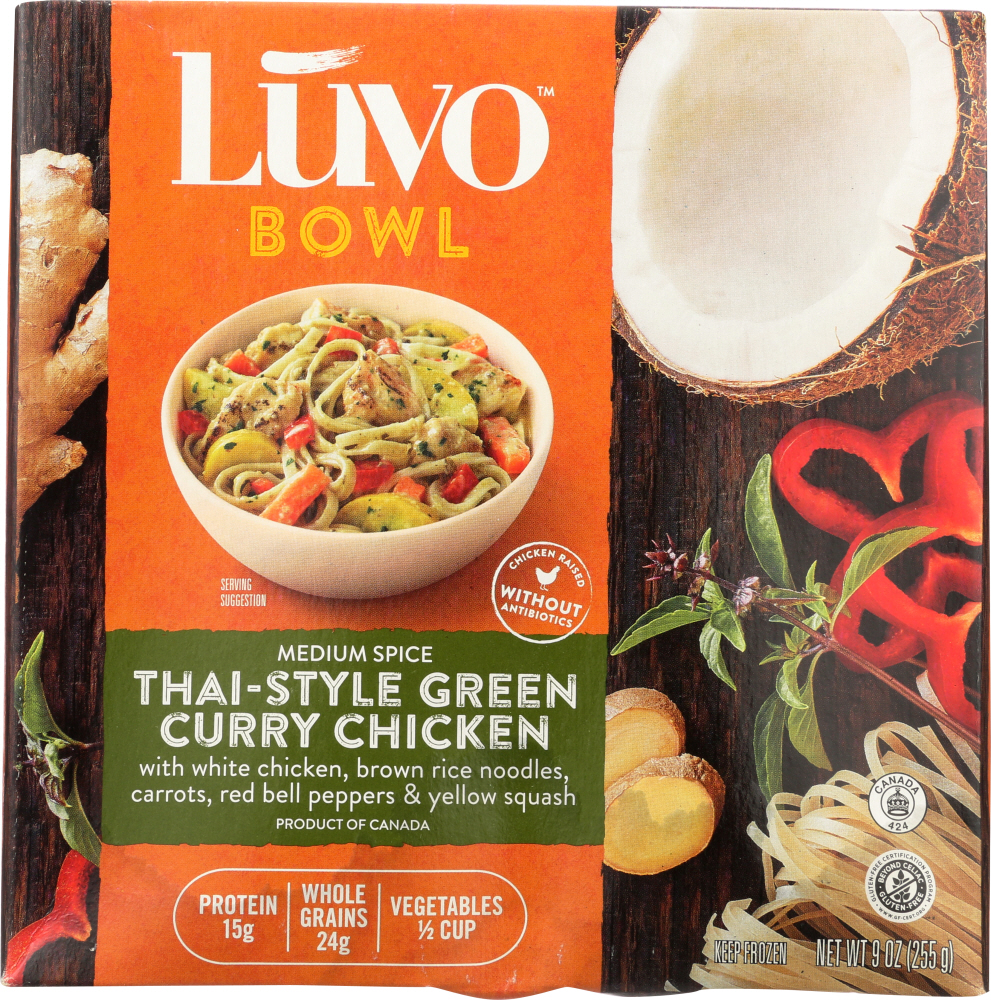 Thai-Style Green Curry Chicken Bowl - 840423101843