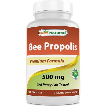 Best Naturals Bee Propolis 500 mg 120 Capsules - 840579380130