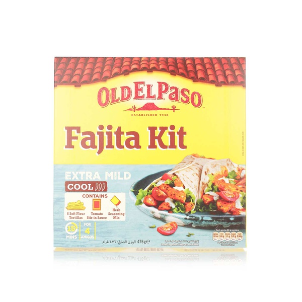 Old El Paso Extra Mild Fajita Kit 476G - 8410076471475