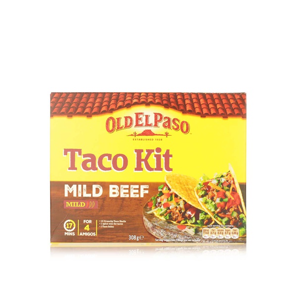 Old El Paso taco kit beef mild 308g - Waitrose UAE & Partners - 8410076481320