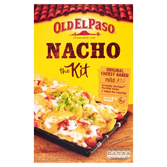 Old El Paso Original Cheesy Baked Nacho Kit 505G - 8410076482785