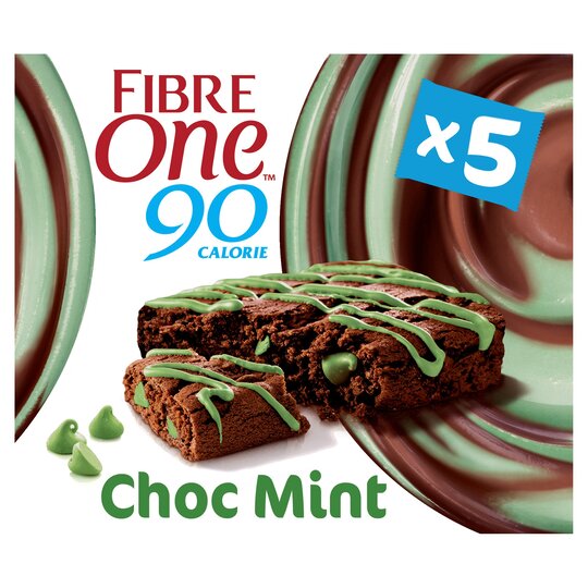 Fibre One 90 Chocolate Mint Brownie 5X24g - 8410076621580