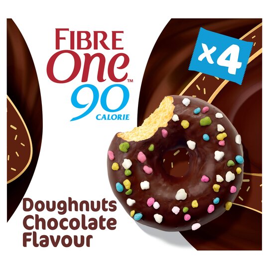 Fibre One 90 Calorie Doughnut Chocolate Flavour 4X23g - 8410076621597