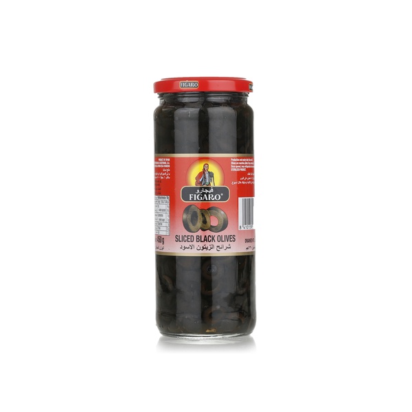 Figaro black olives sliced 450g - Waitrose UAE & Partners - 8410159267056