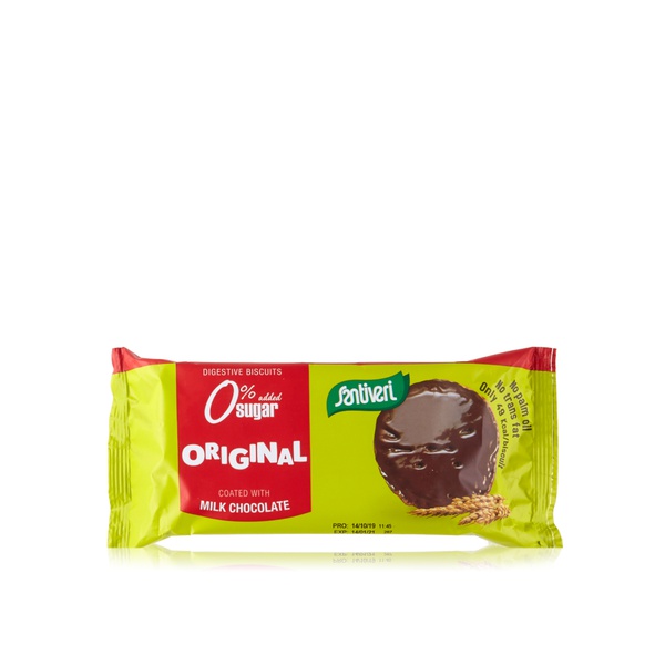 Santiveri milk chocolate digestive biscuits 85g - Waitrose UAE & Partners - 8412170031036