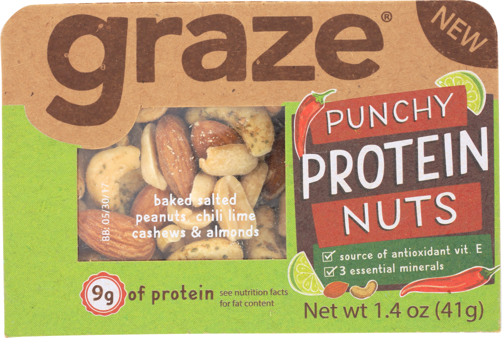 Graze, Punchy Protein Nuts - 841652100010