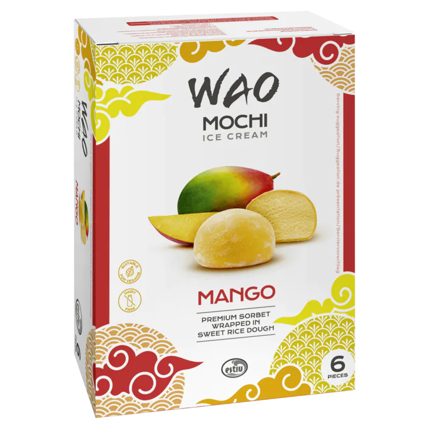 Wao mochi ice cream mango - 8421826410026