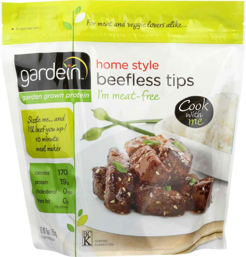 Gardein, Home Style Beefless Tips - 842234000513