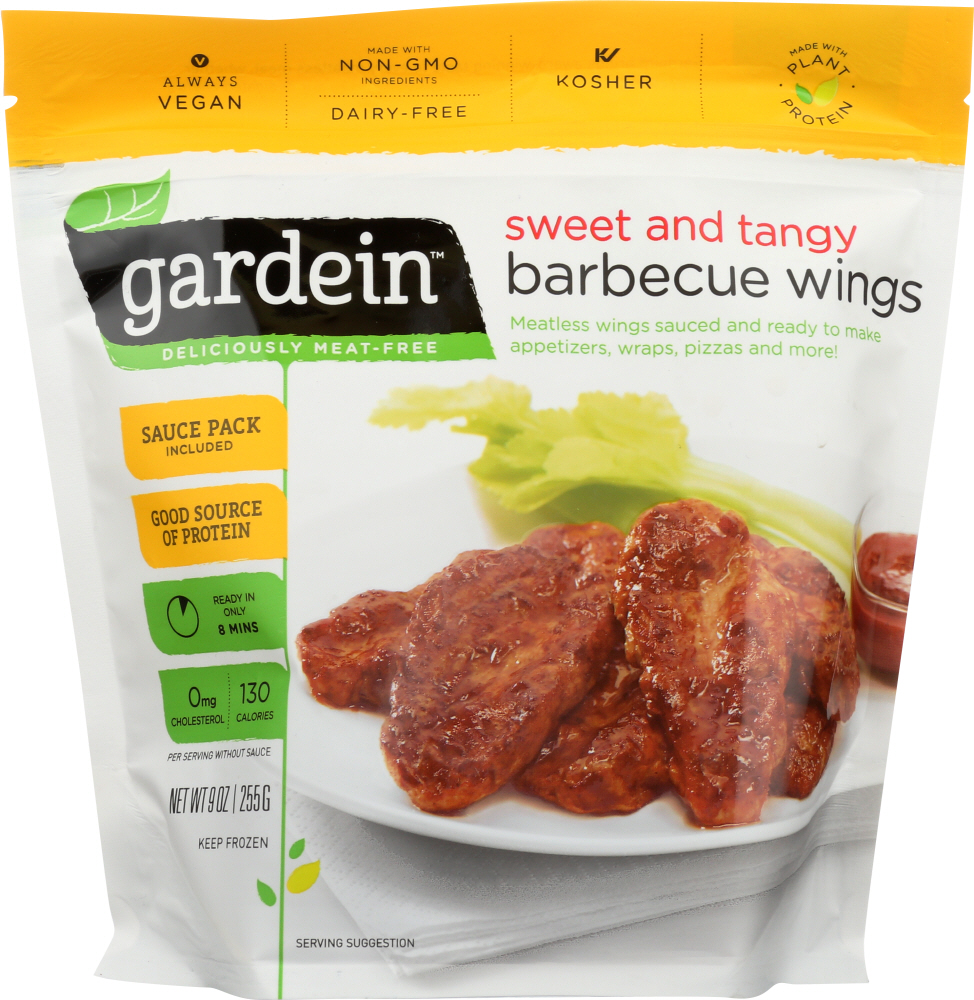 Gardein, Barbecue Wings, Sweet & Tangy, Sweet & Tangy - 842234000797