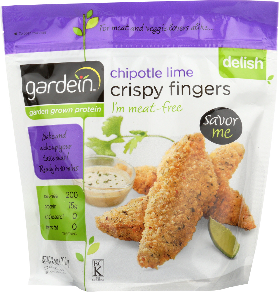 Gardein, Crispy Fingers, Chipotle, Lime, Chipotle, Lime - 842234000803