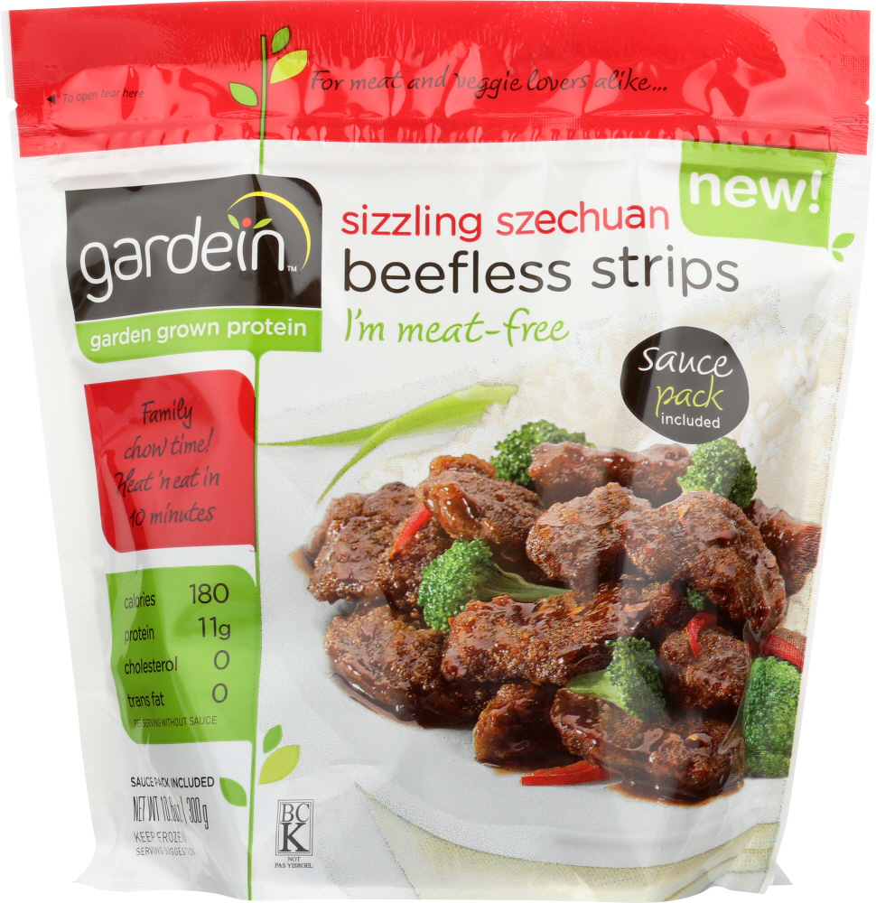 Gardein, Sizzling Szechuan Beefless Strips - 842234001381