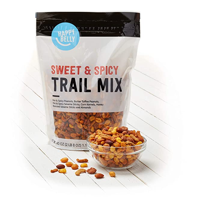  Amazon Brand - Happy Belly Sweet & Spicy Trail Mix, 40 Ounce  - 842379102103