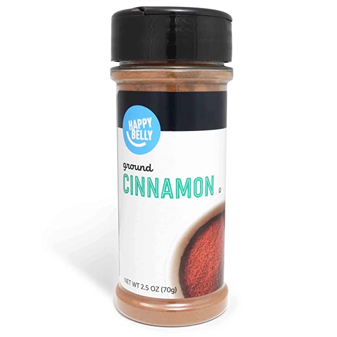  Amazon Brand - Happy Belly Cinnamon, Ground, 2.5 Ounces  - 842379155741