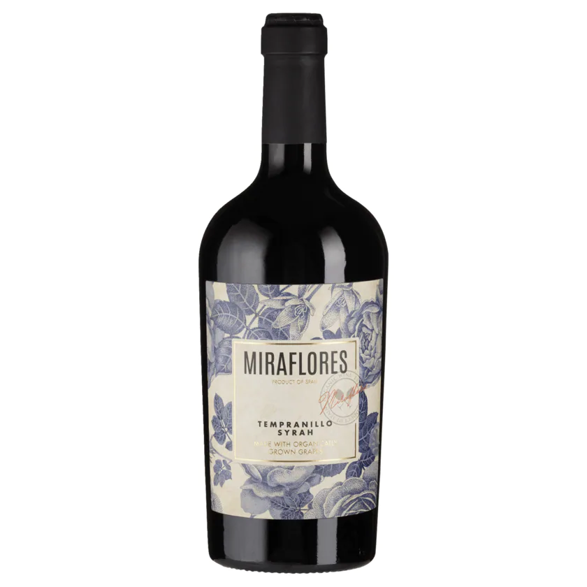 Miraflores Bio Rotwein Tempranillo Syrah trocken 0,75l - 8425020000618